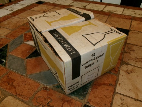 Coffret verres pied - coffret,
