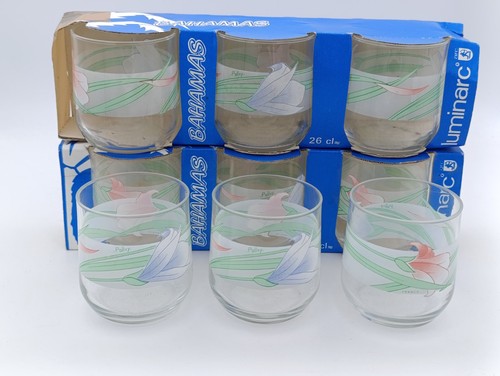 Lot verres luminarc bahamas - 9,