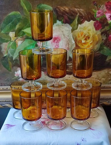 Anciens verres cavaliers - anciens,