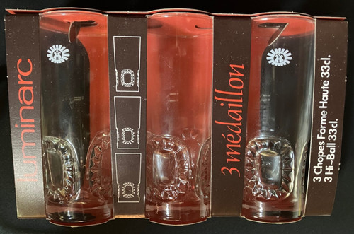 Verres publicitaires roche - verres, "la