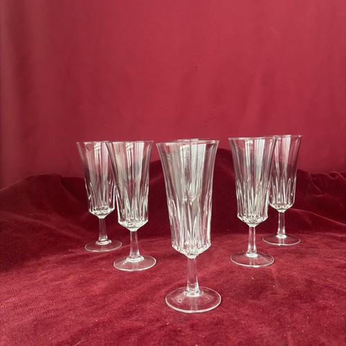 Flûtes champagne cristal - 6,