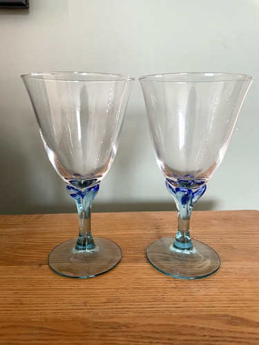Verres vin art déco - À,