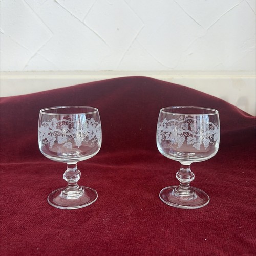 Verres vin blanc - verres, cristal